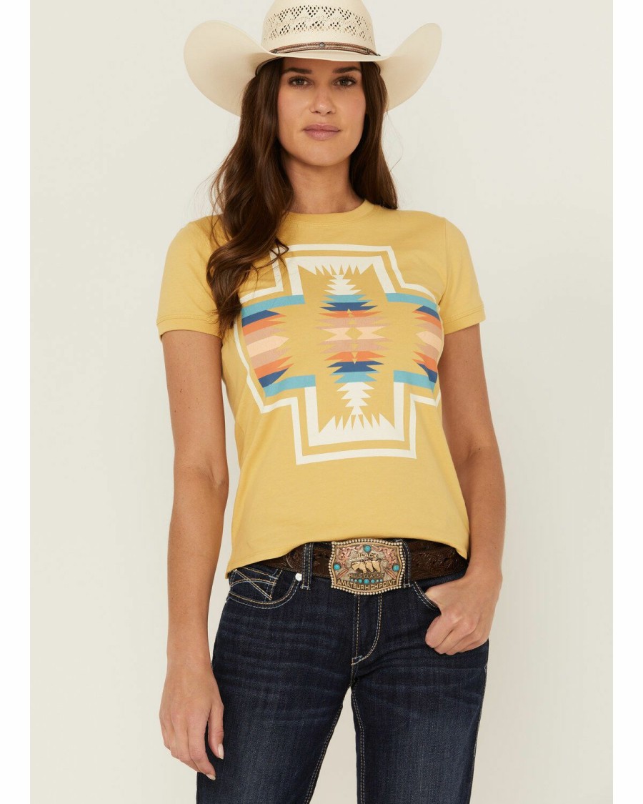 Women * | Unique Pendleton Women'S Hood River Harding Graphic Tee