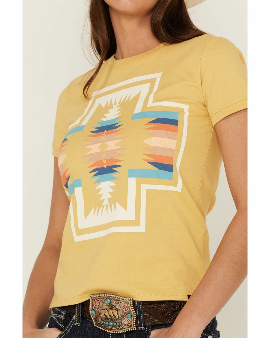 Women * | Unique Pendleton Women'S Hood River Harding Graphic Tee