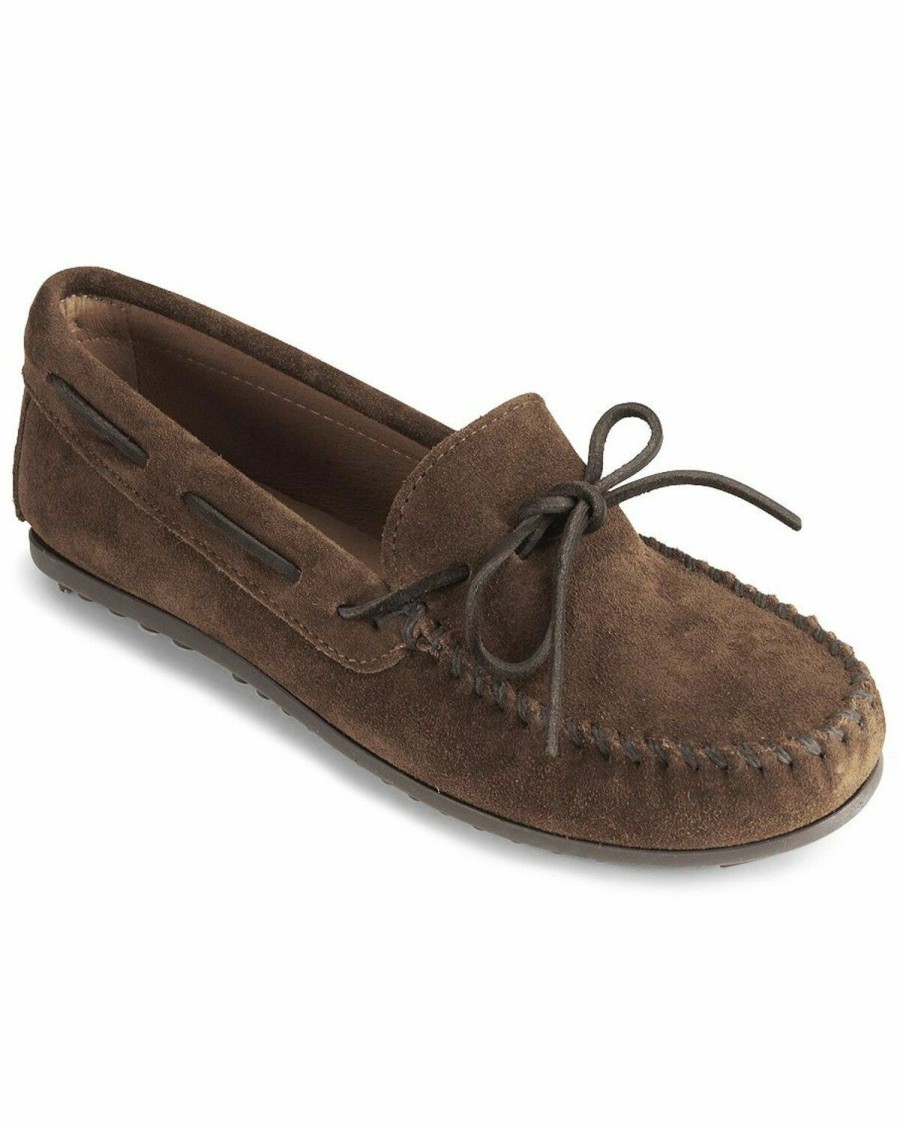 Men * | Premium Minnetonka Classic Moccasin