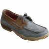 Men * | Attractive Twisted X Men'S Denim Driving Moc Shoes