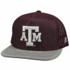 Men * | Sale Online Hooey Men'S Maroon Texas A&M University Logo All-Mesh Ball Cap