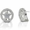 Women * | Special Offers Kelly Herd Women'S Large Star Earrings