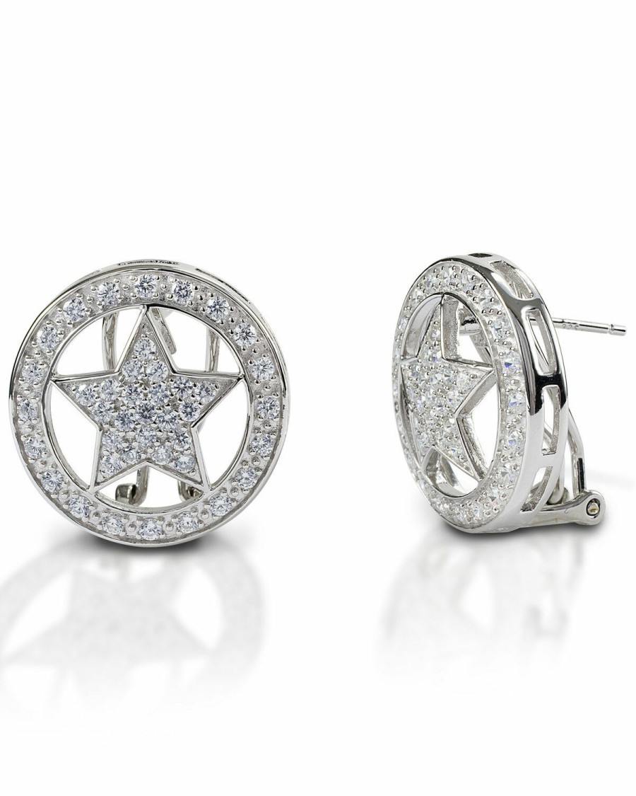 Women * | Special Offers Kelly Herd Women'S Large Star Earrings