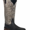 Men * | Hot Selling Laredo Men'S Isaac Western Boots Wide Square Toe