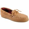 Men * | Latest Minnetonka Genuine Moose With Fleece Lining Moccasins Xl(14-16)