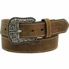 Women * | Hot Selling Ariat Women'S Leather Belt With Engraved Buckle