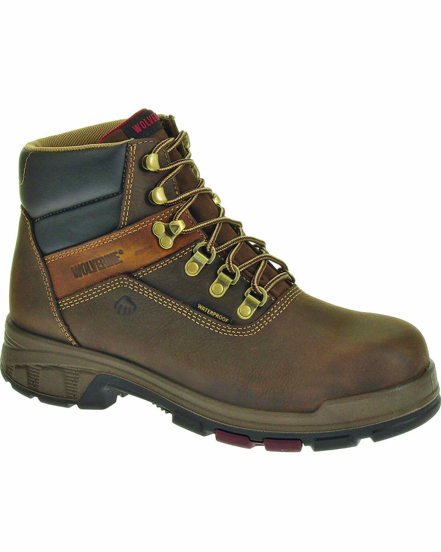 Men * | Hot Selling Wolverine Men'S Cabor 6 Wpf Work Boots