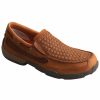 Men * | Premium Twisted X Men'S Basket Weave Slip-On Shoes Moc Toe