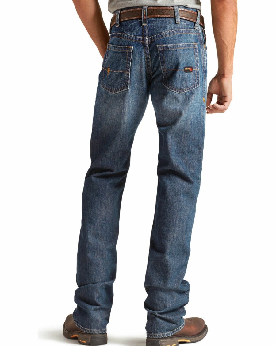 Men * | Discount Ariat Men'S M4 Flame Resistant Alloy Bootcut Jeans Big & Tall