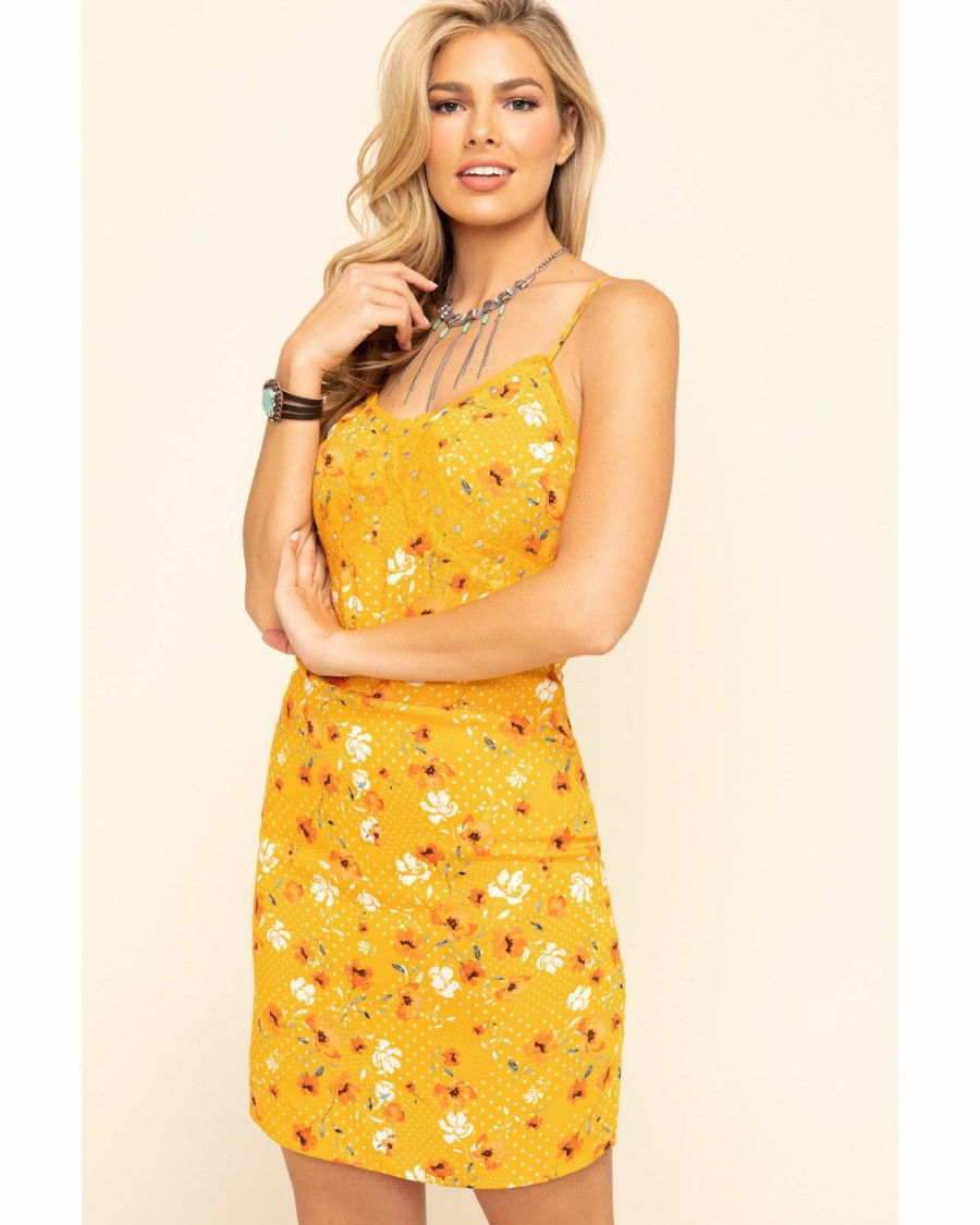 Women * | Bestsellers Idyllwind Women'S Sun-Tea Floral Slip Dress