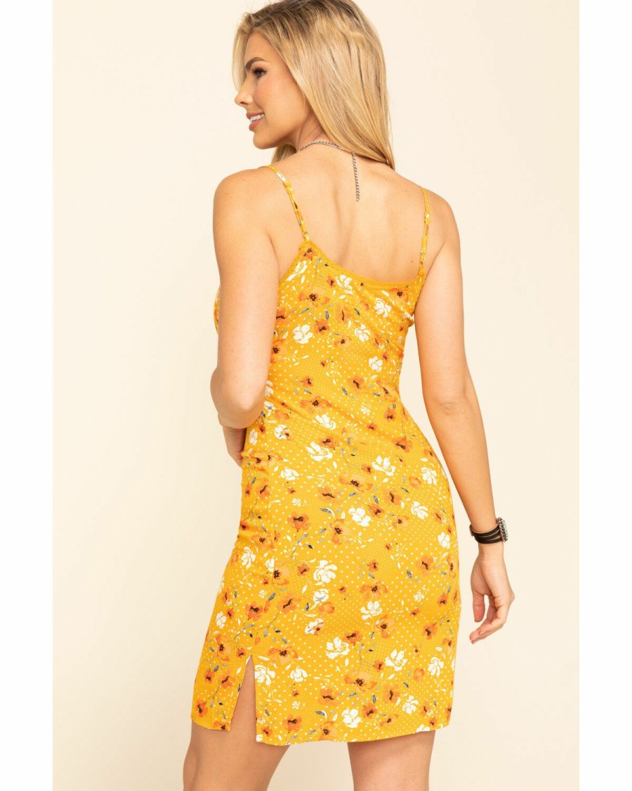 Women * | Bestsellers Idyllwind Women'S Sun-Tea Floral Slip Dress