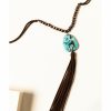 Women * | Hot Sell Shyanne Women'S Willow Moon Stone Tassel Necklace