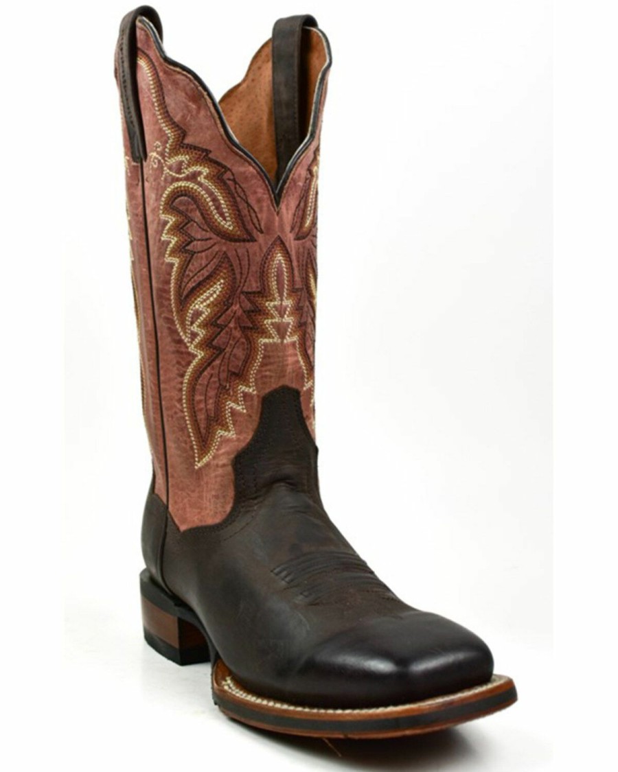 Women * | Hot Selling Dan Post Women'S Performance Western Boots Broad Square Toe