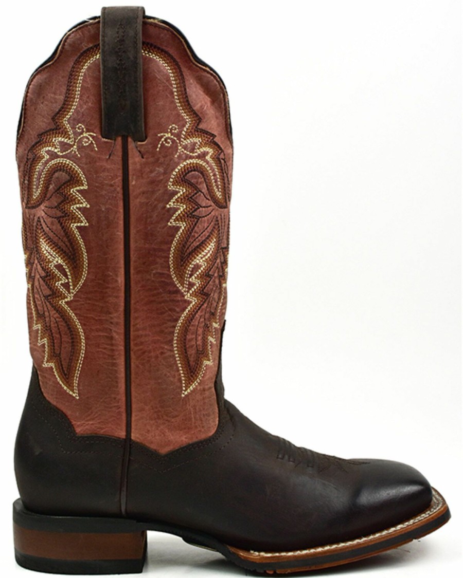 Women * | Hot Selling Dan Post Women'S Performance Western Boots Broad Square Toe