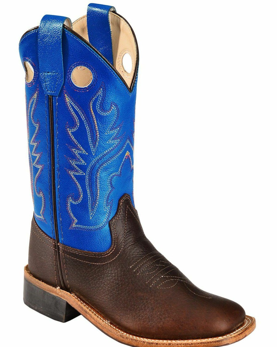 Kids * | Discount Old West Children'S Thunder Cowboy Boots