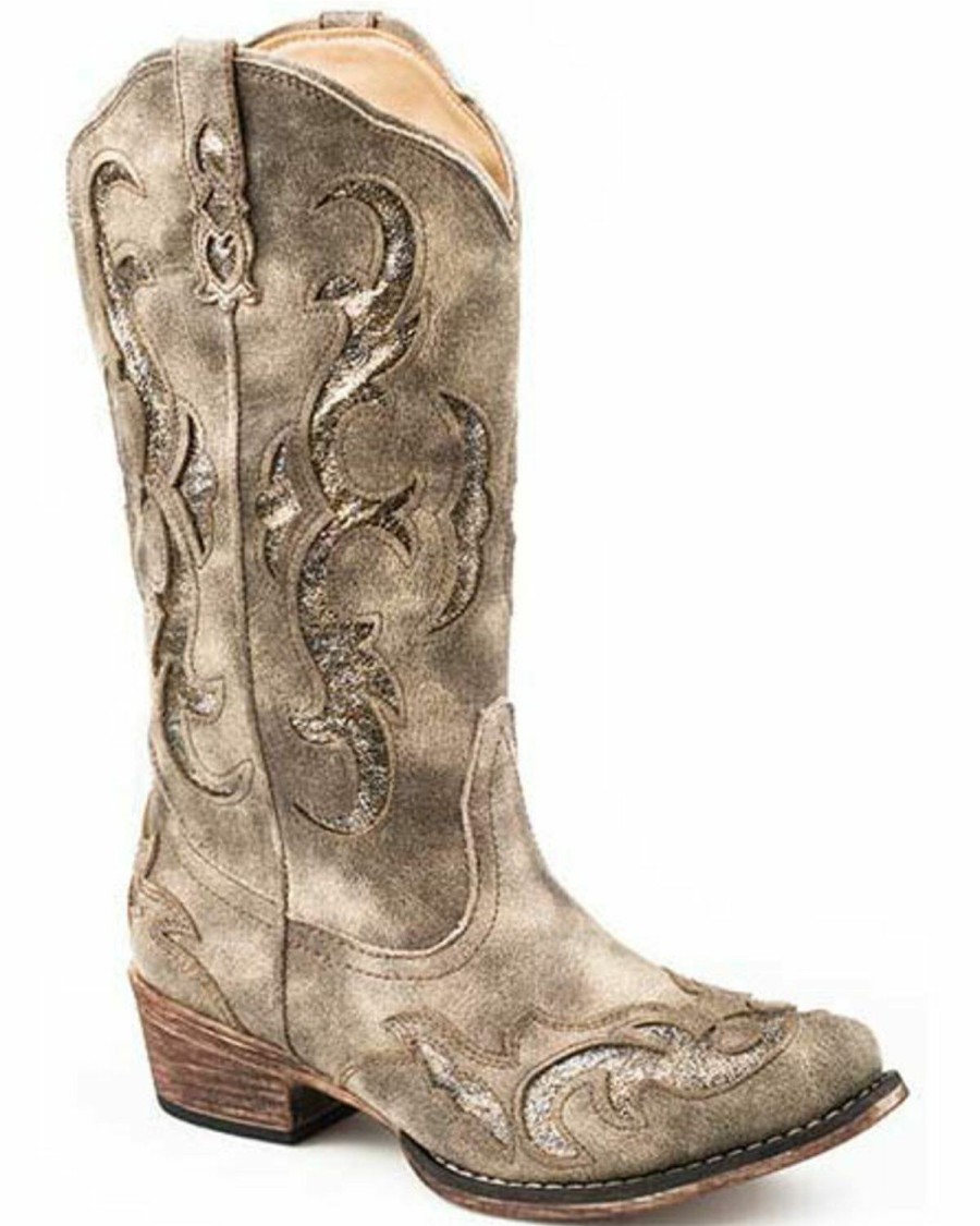 Women * | Unique Roper Women'S Riley Western Boots Snip Toe