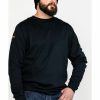 Men * | Special Offers Ariat Men'S Fr Roughneck Skull Logo Crew Long Sleeve Work T-Shirt