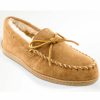 Men * | Sale Online Minnetonka Men'S Sheepskin Hardsole Moccasins