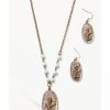 Gifts * | Discount Shyanne Women'S Bronze Cactus Earrings & Necklace Jewelry Set