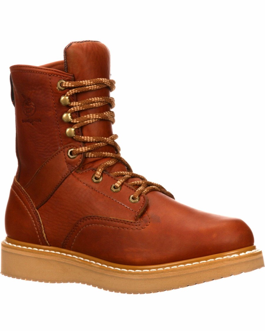 Men * | Georgia Boot New Georgia Men'S Barracuda Wedge Work Boots