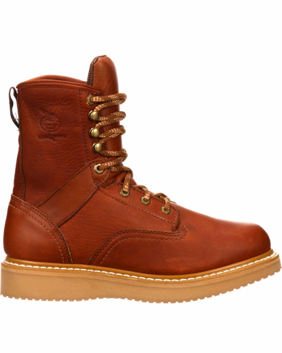 Men * | Georgia Boot New Georgia Men'S Barracuda Wedge Work Boots