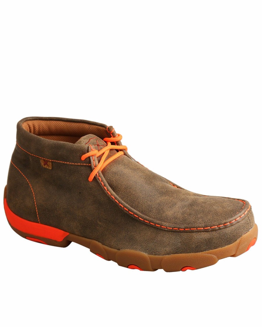 Men * | Premium Twisted X Men'S Work Chukka Driving Shoes Steel Toe