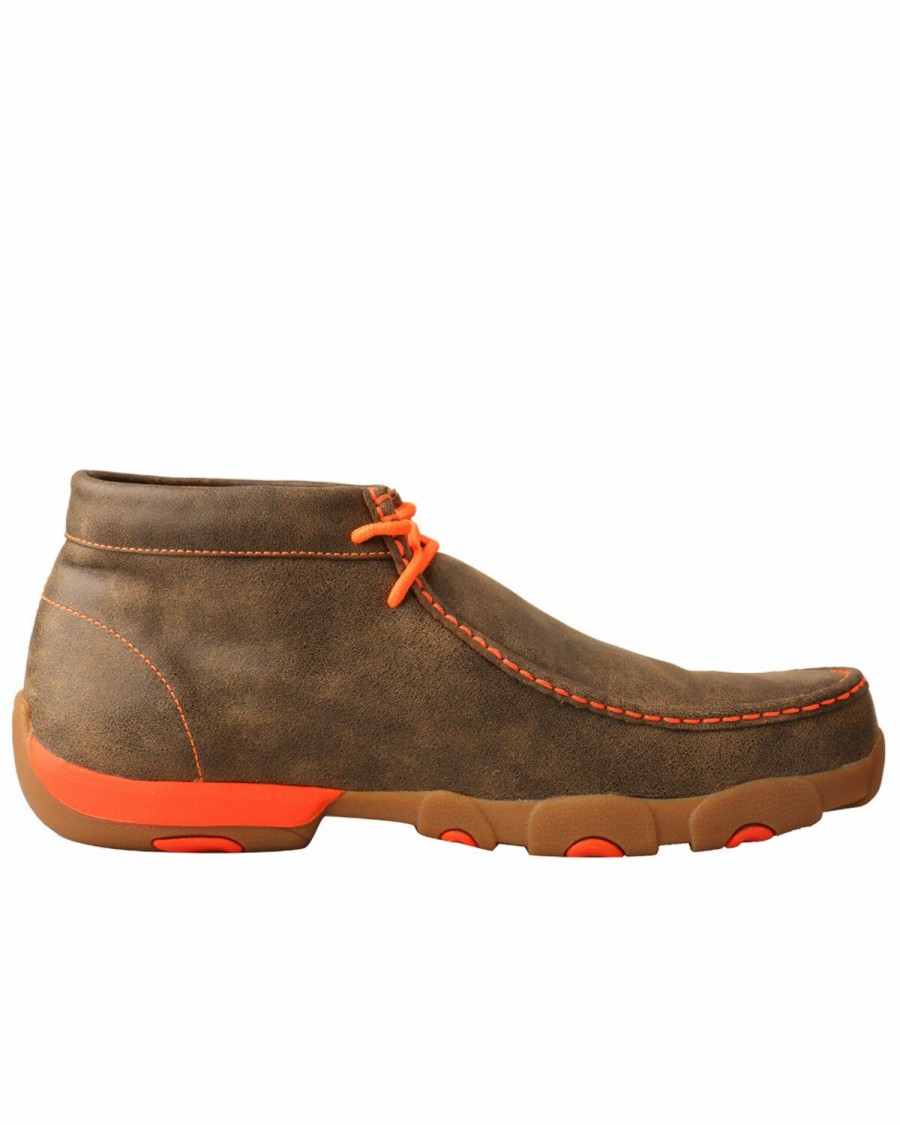 Men * | Premium Twisted X Men'S Work Chukka Driving Shoes Steel Toe