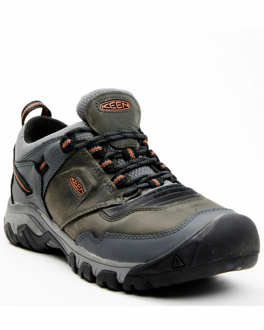 Men * | Top Selling Keen Men'S Ridge Flex Waterproof Hiking Boots