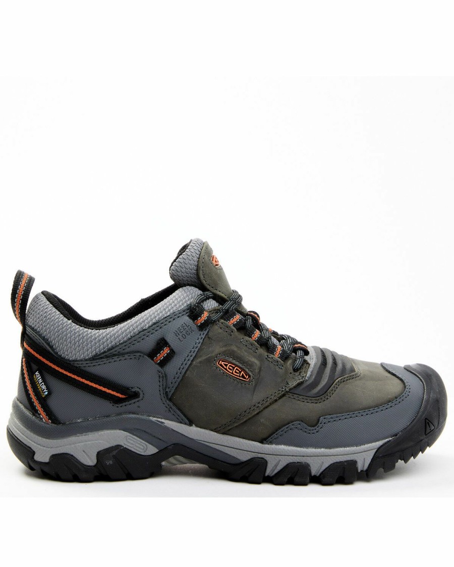 Men * | Top Selling Keen Men'S Ridge Flex Waterproof Hiking Boots