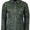 Men * | Sts Ranchwear By Carroll Premium Sts Ranchwear Men'S Grey The Ranch Hand Leather Jacket