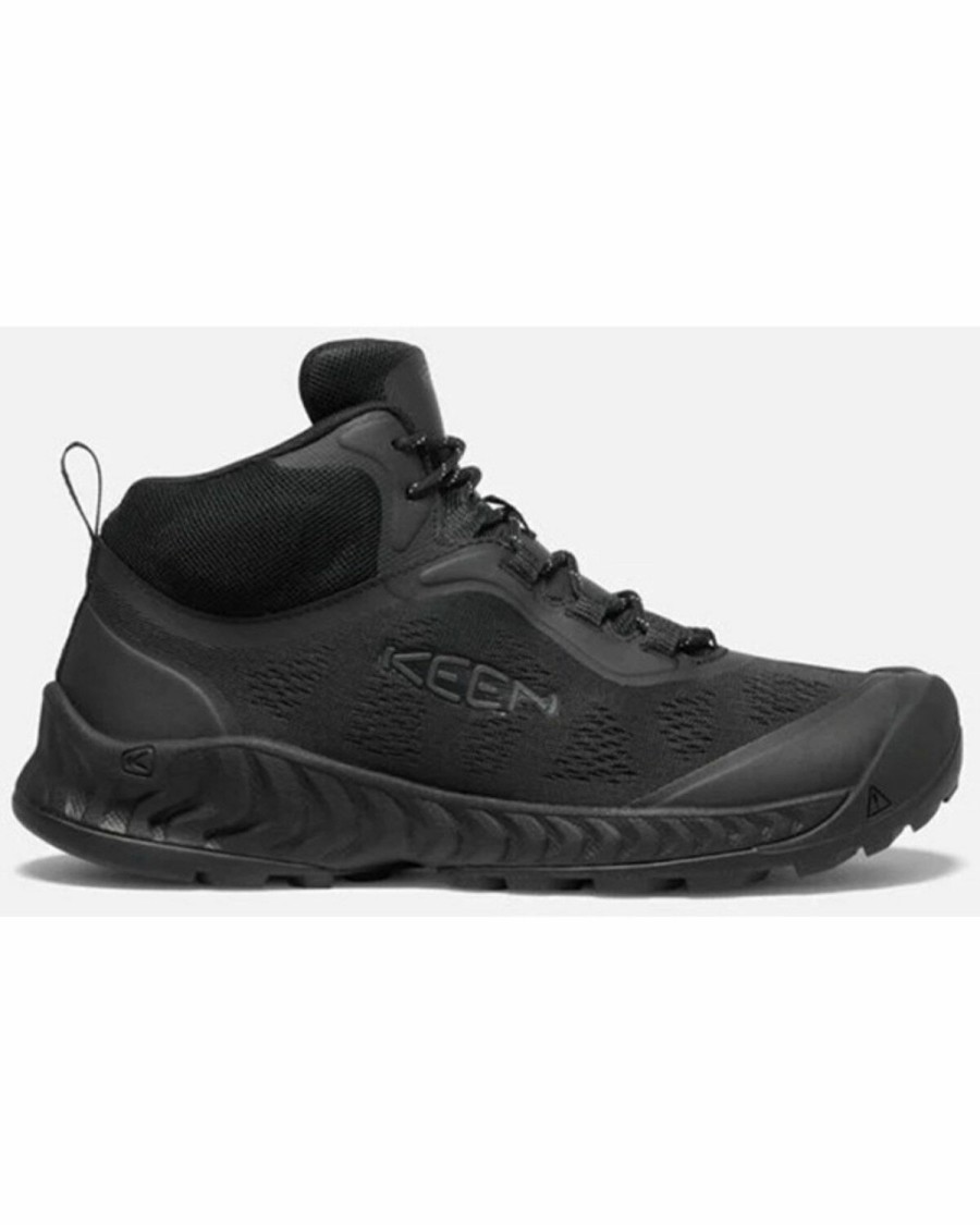 Men * | Discount Keen Men'S Nxis Speed Mid Lace-Up Hiking Work Shoes