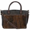 Gifts * | Premium Sts Ranchwear By Carroll Women'S Brown Brindle Concealed Carry Satchel