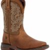 Kids * | Premium Durango Youth Boys' Lil Rebel Embroidered Western Boots Broad Square Toe