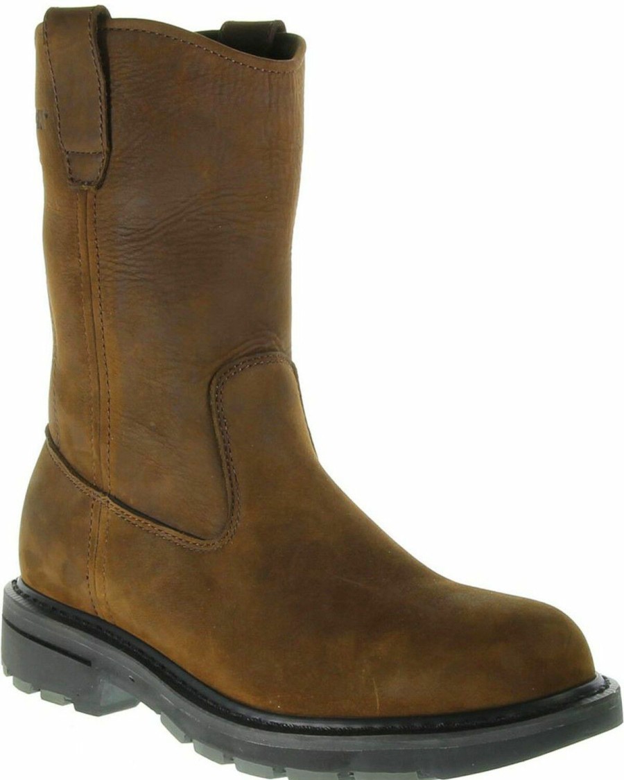 Men * | Top Selling Wolverine Men'S Steel Toe Wellington Work Boots