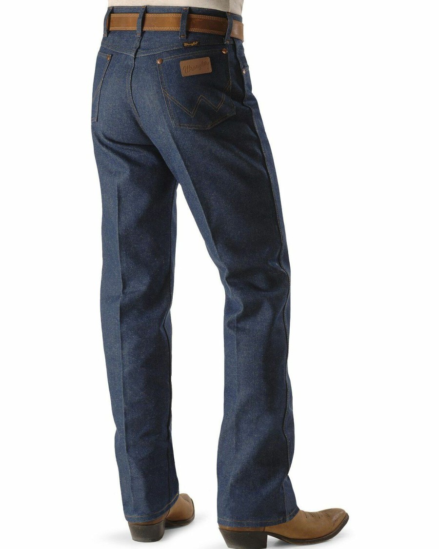 Men * | Cheap Wrangler Men'S Rigid Cowboy Cut Original Fit Dress Jeans