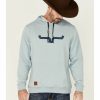 Men * | Discount Kimes Ranch Men'S Ttl Beach Glass Logo Embroidered Hooded Sweatshirt