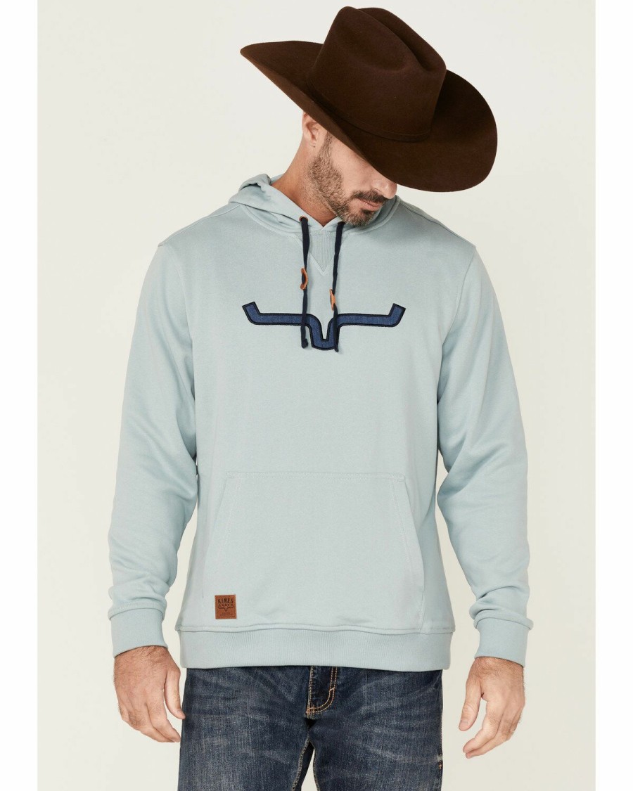 Men * | Discount Kimes Ranch Men'S Ttl Beach Glass Logo Embroidered Hooded Sweatshirt