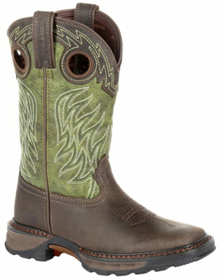 Kids * | Discount Durango Boys' Maverick Xp Western Work Boots Square Toe