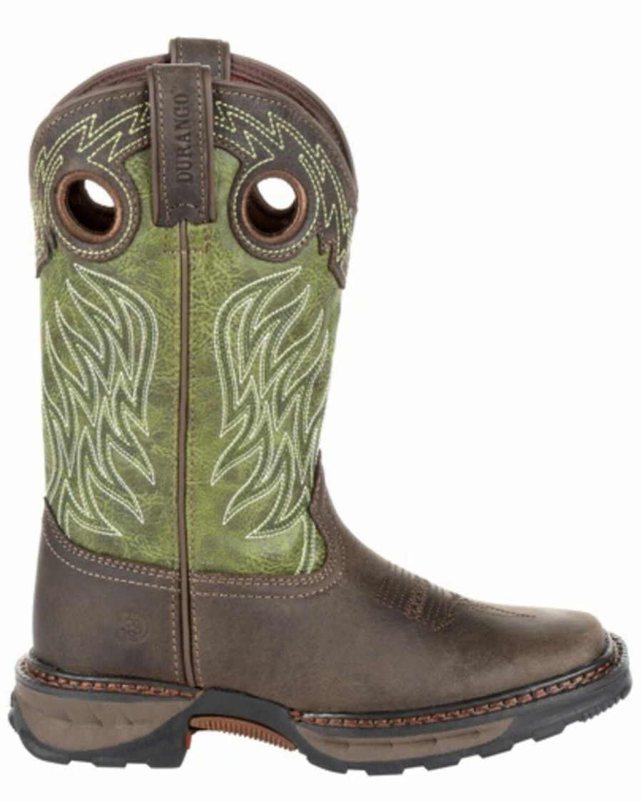 Kids * | Discount Durango Boys' Maverick Xp Western Work Boots Square Toe