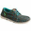 Women * | Exquisite Gifts Twisted X Women'S Zero-X Turquoise Casual Shoes Moc Toe