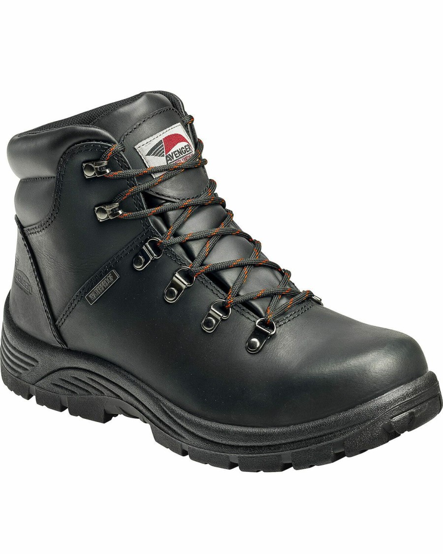 Men * | Best Sellers Avenger Men'S Waterproof Steel Toe Hikers