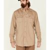 Men * | Exquisite Gifts Ariat Men'S Woven Solid Print Fire Resistant Work Shirt